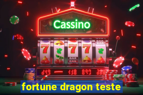 fortune dragon teste